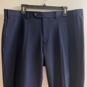 Men’s dress pants, 38 x 30, navy blue, Chaps